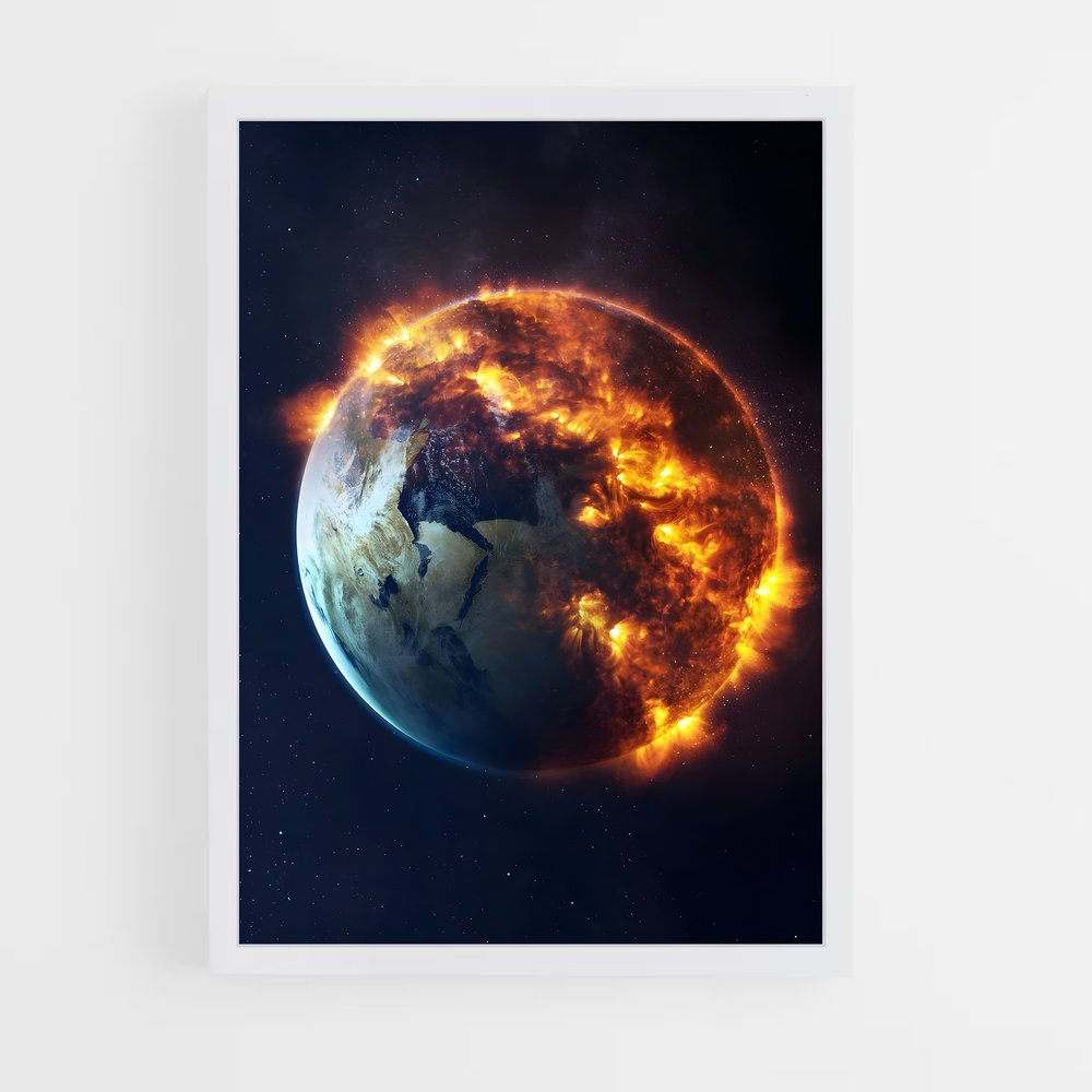 Poster Astéroïde en Sursaut (vue 3)